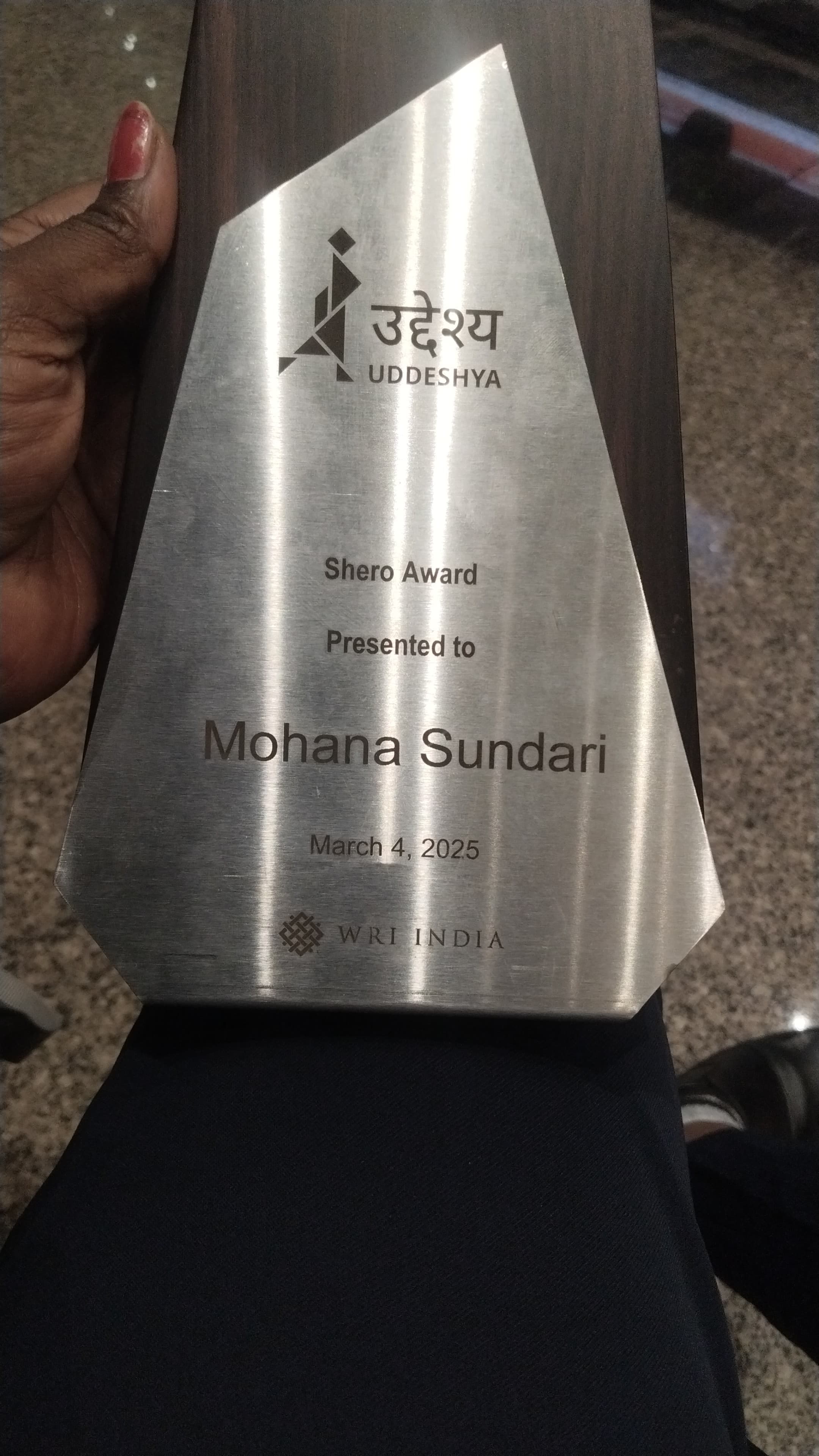 Community members celebrating achievements